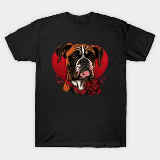 Boxer valentine's day T-Shirt